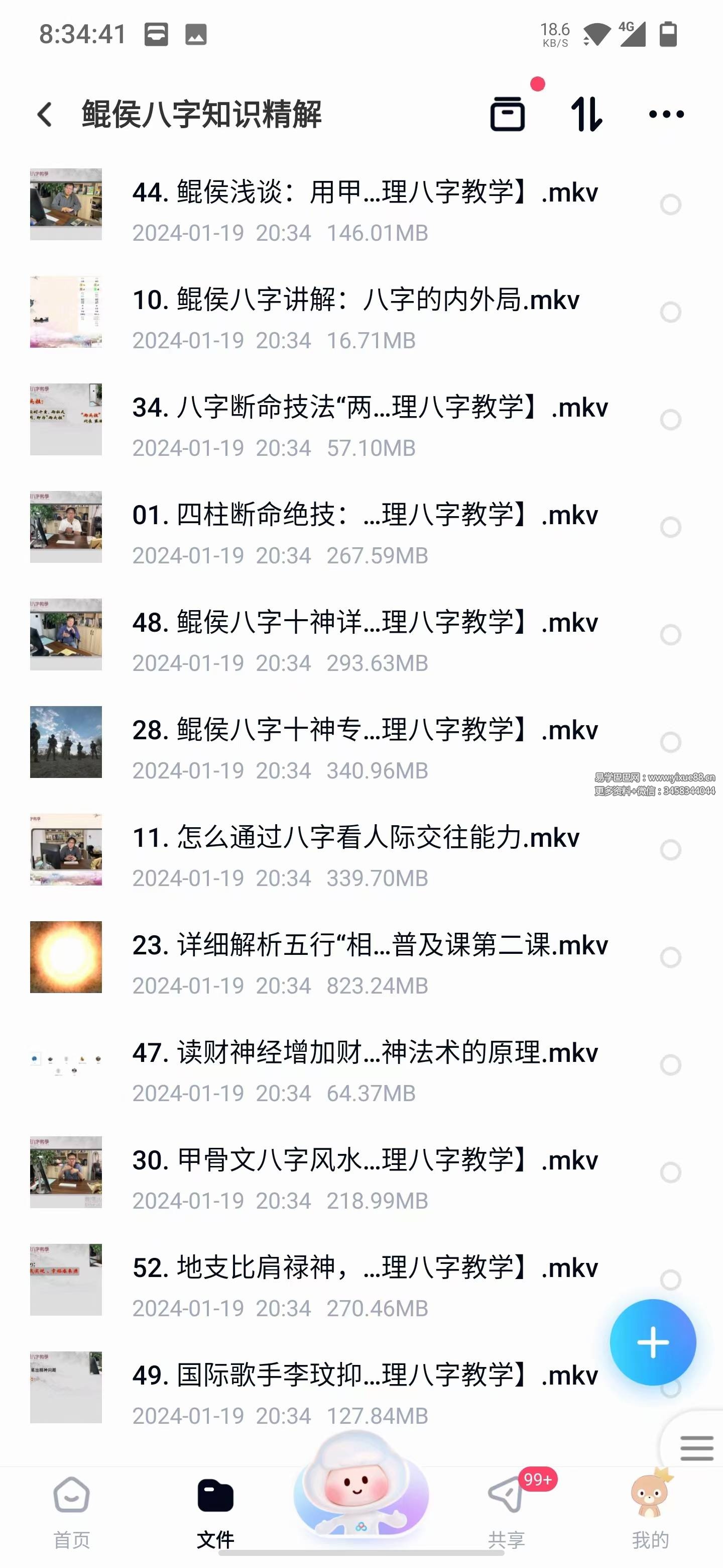 鲲侯八字知识精解55集