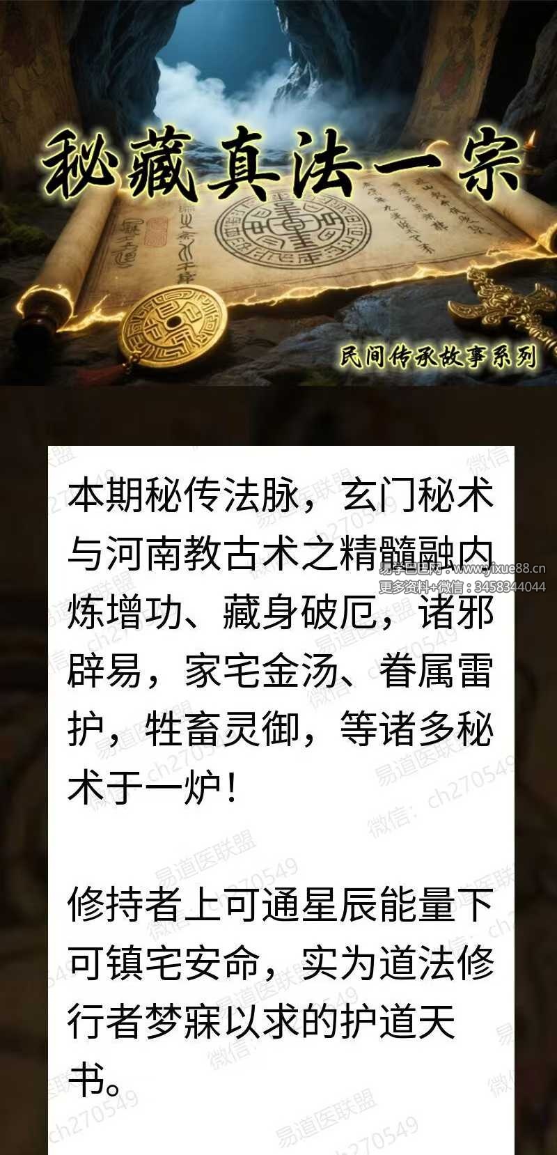 缘成居士《秘藏真法一宗》视频+课件