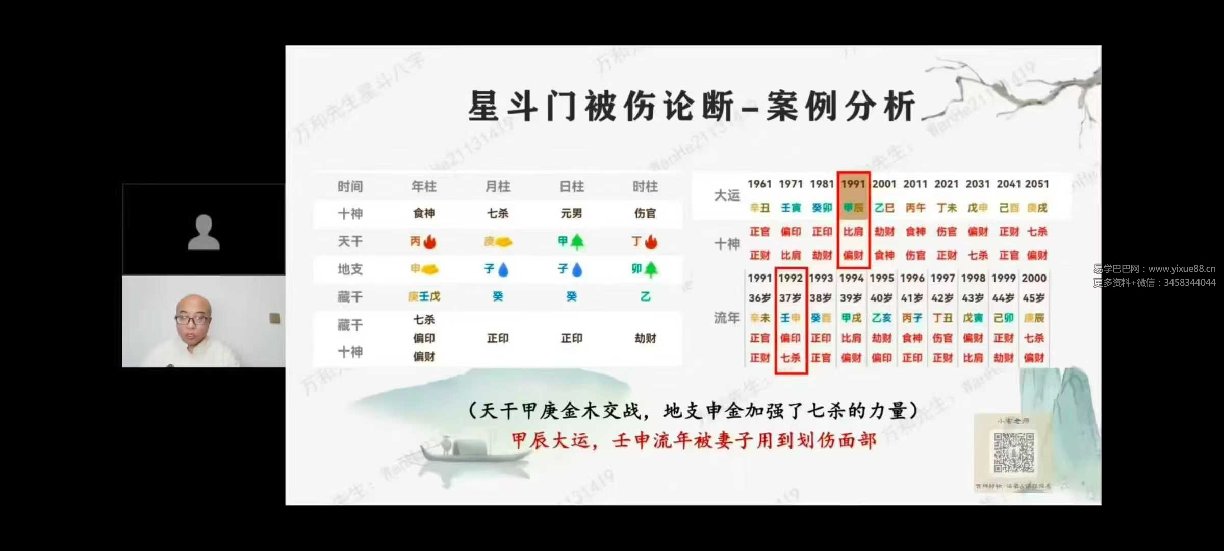 万和申高源《星斗八字传承班》31集