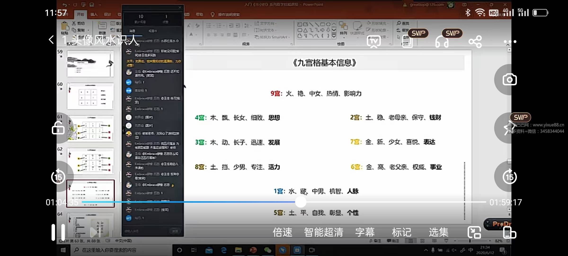 明心 头像风水、头像识人术1集