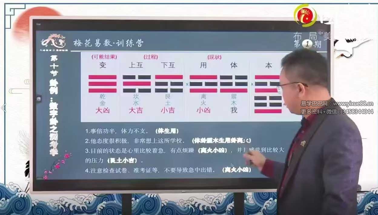 玄祥 李孟谦《梅花易数》1、2、3期训练营+高级班